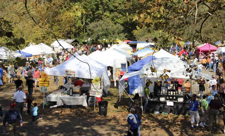 Prater's Mill craft booths